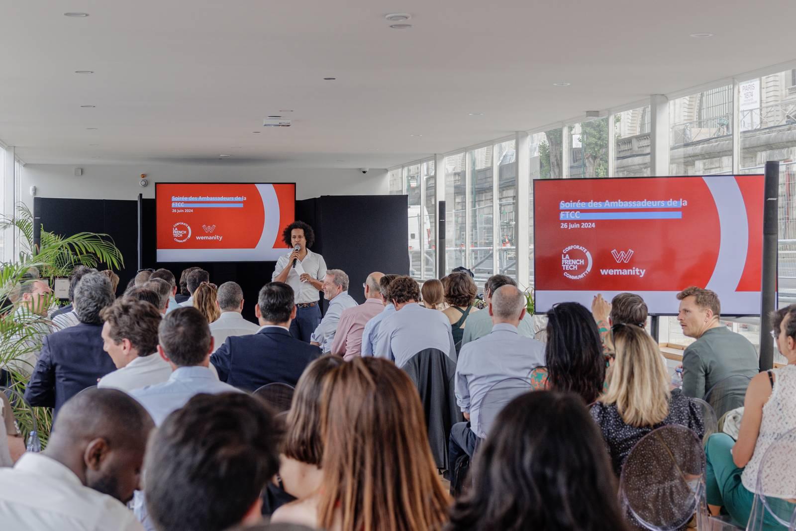 Wemanity : une conférence suivie d'un cocktail dînatoire à Paris
